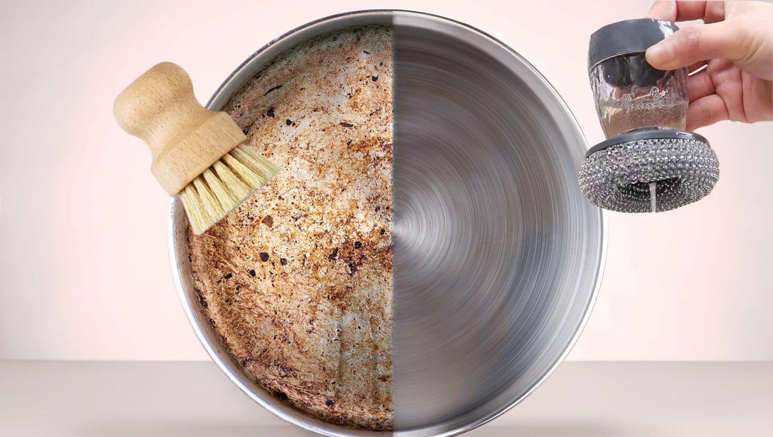 Quelle est la meilleure brosse vaisselle pour casseroles très sales ?
