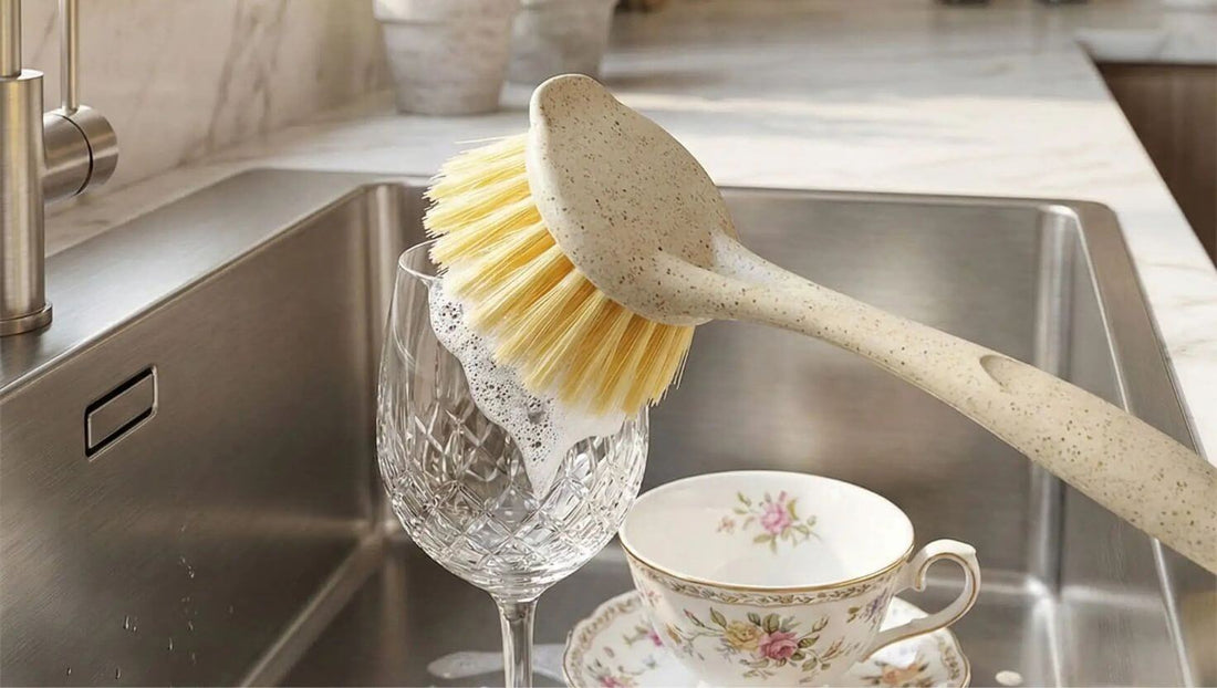 brosse vaisselle douce pour verre et porcelaine