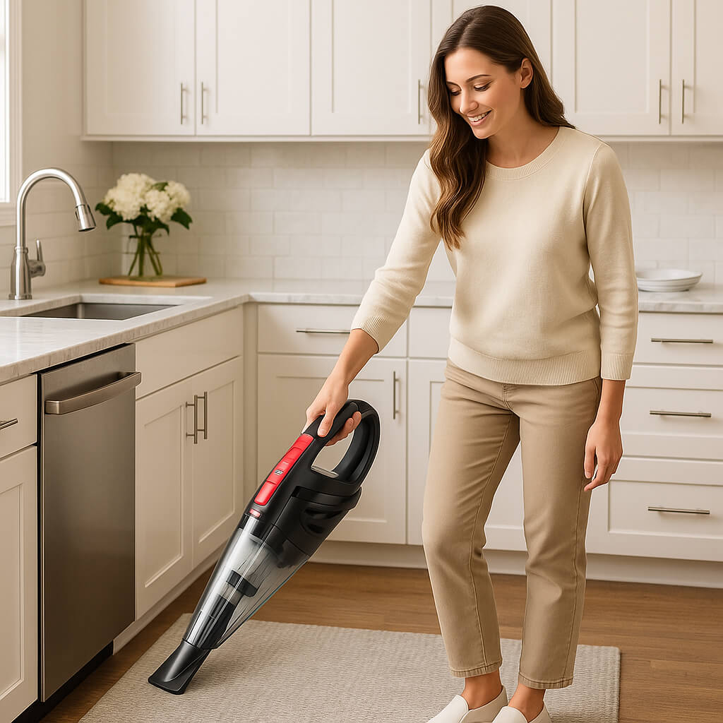 aspirateur a main aspiration forte tapis cuisine poussiere