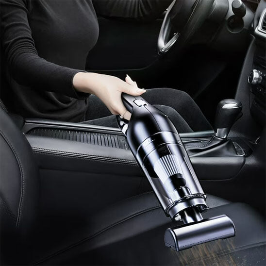 aspirateur a main aspiration siege voiture tissus noir
