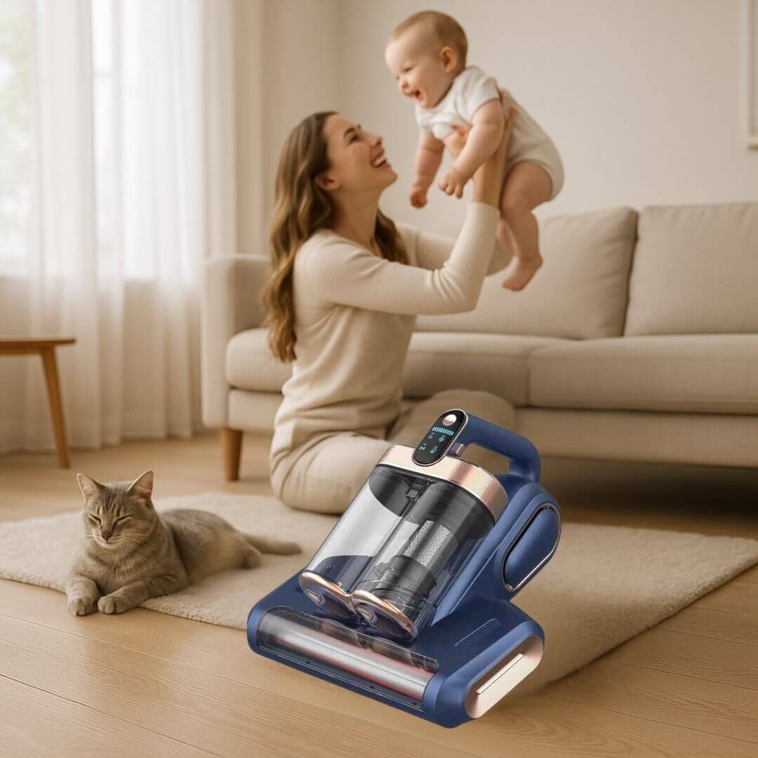 aspirateur a main bebe maman chat