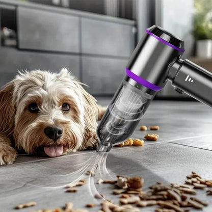 aspirateur a main chien croquette puissance aspiration bac sol