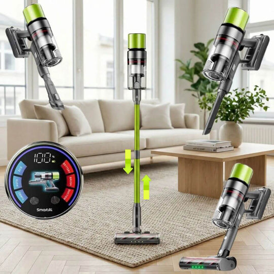 aspirateur a main fonction auto portante ecran intelligent fonctionnel