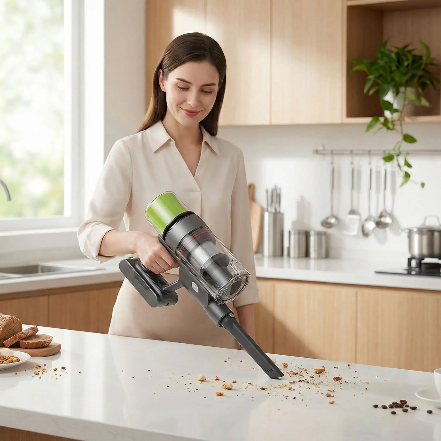 aspirateur a main miette plan travail cuisine