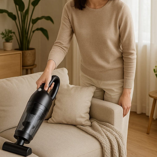 aspirateur a main pratique femme salon menage canape