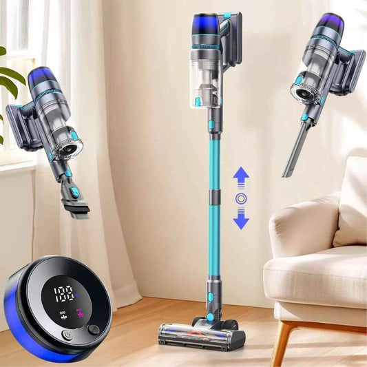 aspirateur a main puissant led ecran intelligent auto portant