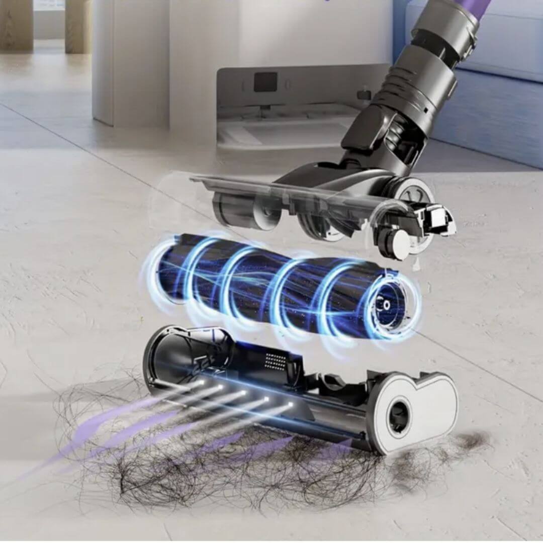aspirateur a main puissant technologie antichevrement poils