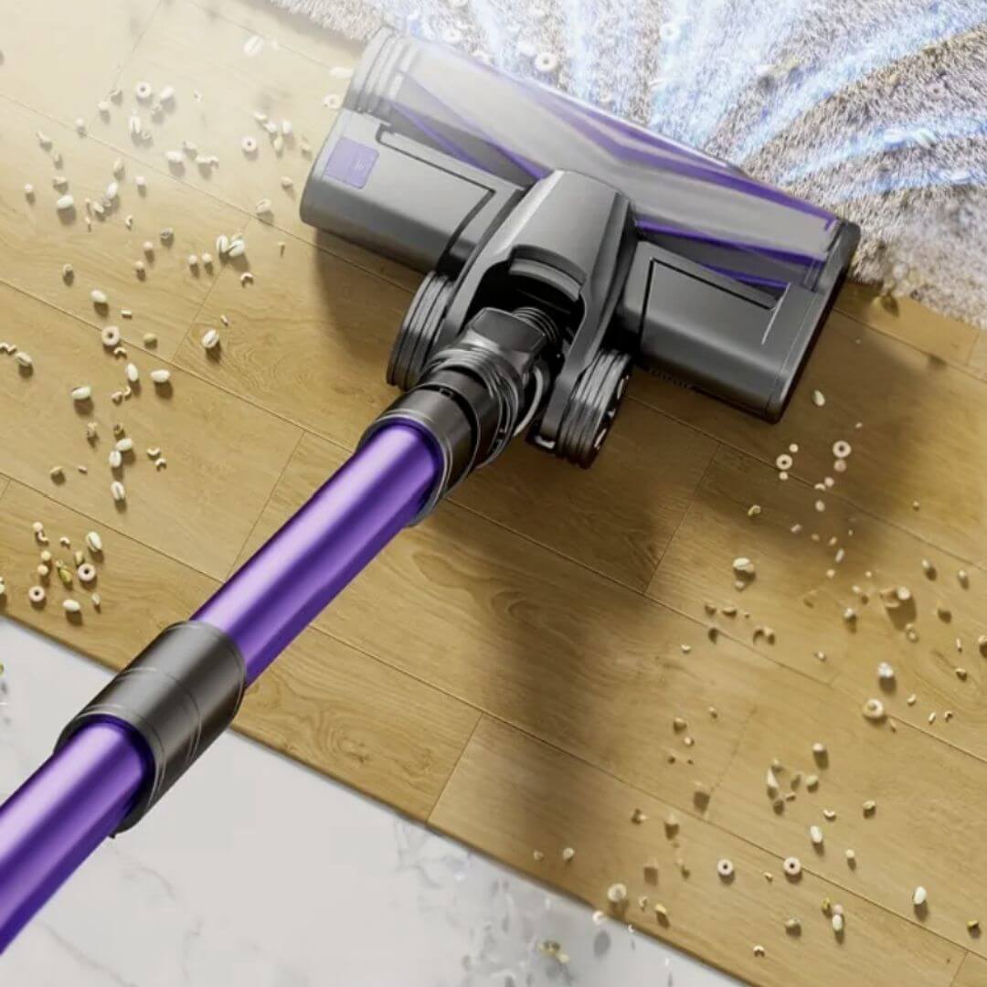 aspirateur a main puissant technologie intelligente led lumiere