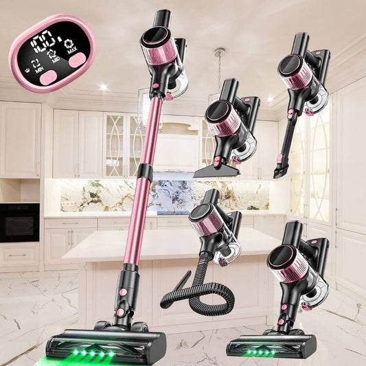 aspirateur a main rose puissant brillant clair intelligent