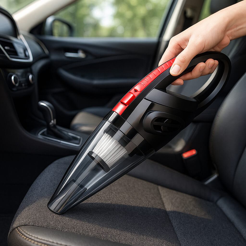 aspirateur a main siege tissus voiture