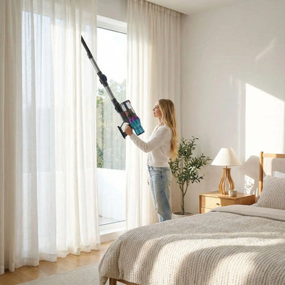 aspiration voilage chambre aspirateur a main