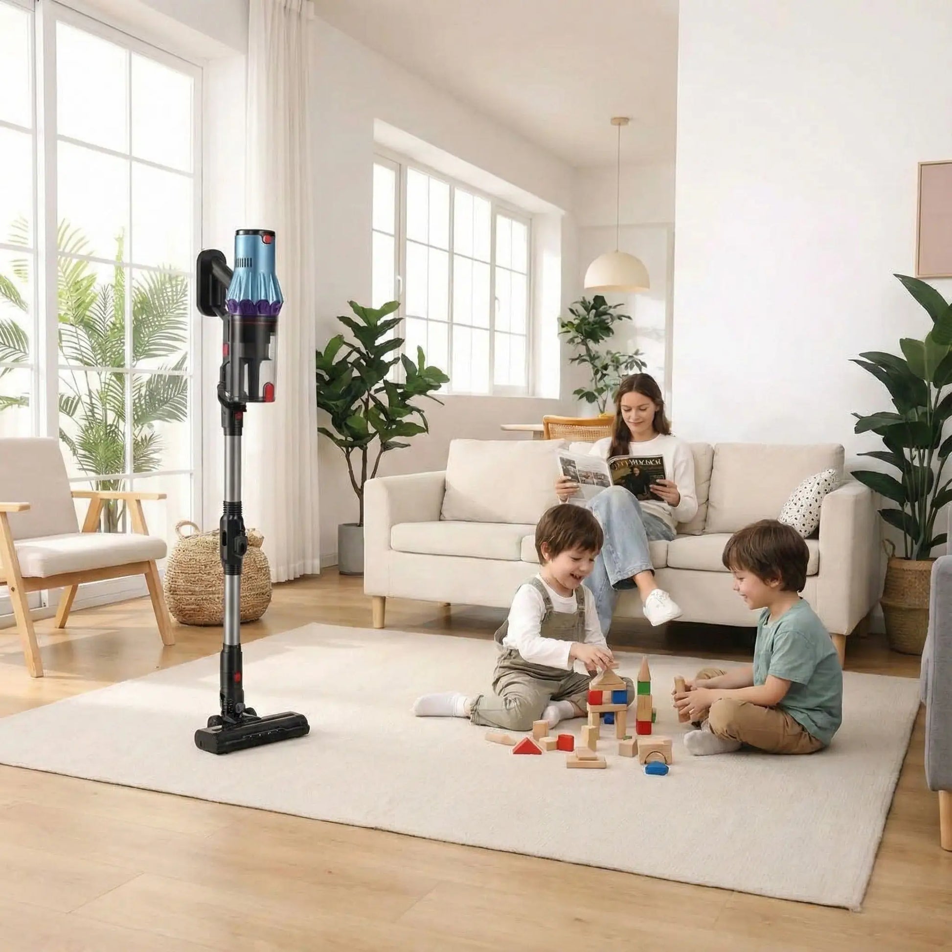 auto portant aspirateur a main pose sol