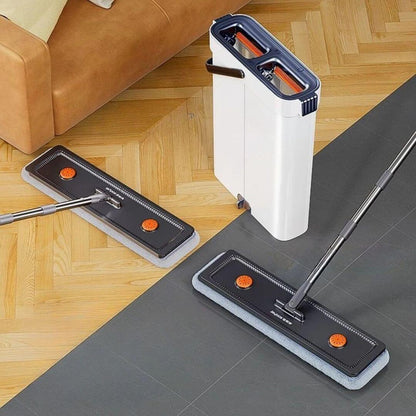 balai en microfibres double sol toute matiere