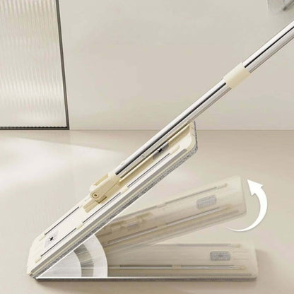 balai en microfibres plat retour instantane rotation