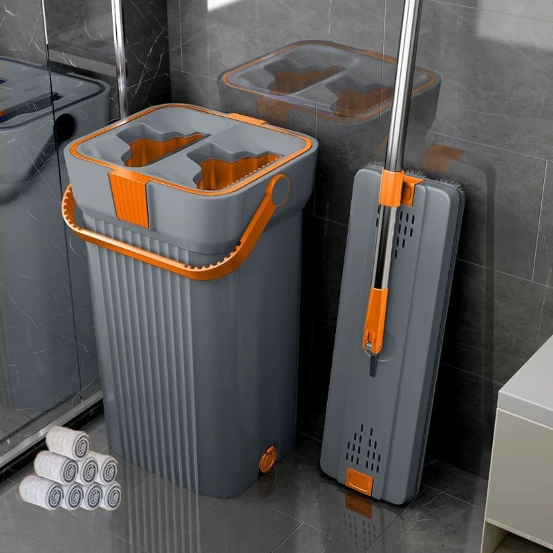 balai en microfibres | Spin Mop™ - menagevie.com