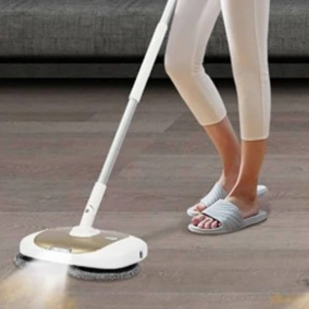 balai microfibre portable rotatif pratique
