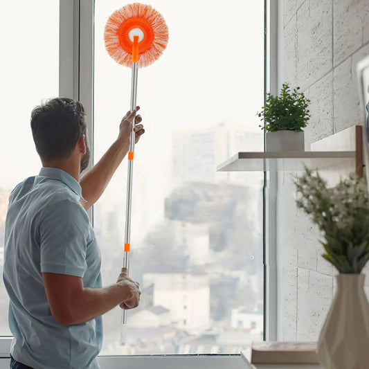balai microfibre | round mop™ - menagevie.com