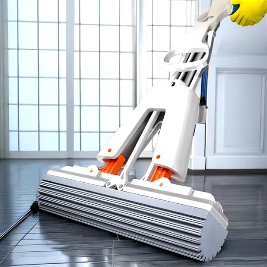 balai serpillere eponge douce menage parquet gris