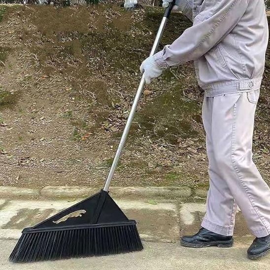 balais nettoyage trottoir double