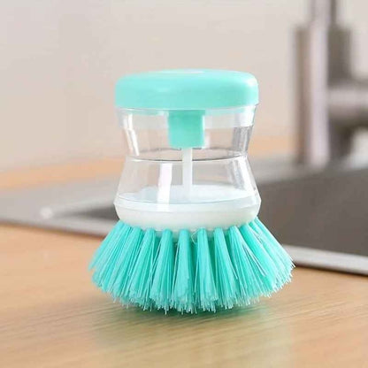 bleu brosse vaisselle cuisine ergonomique