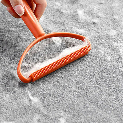 brosse anti poil moquette grise laine