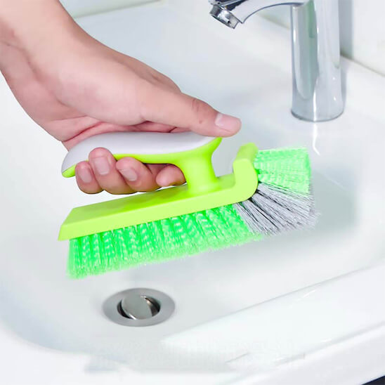 brosse de nettoyage lavabo ceramique