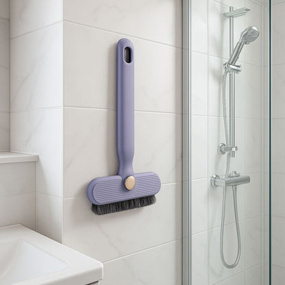 brosse de nettoyage violette douche
