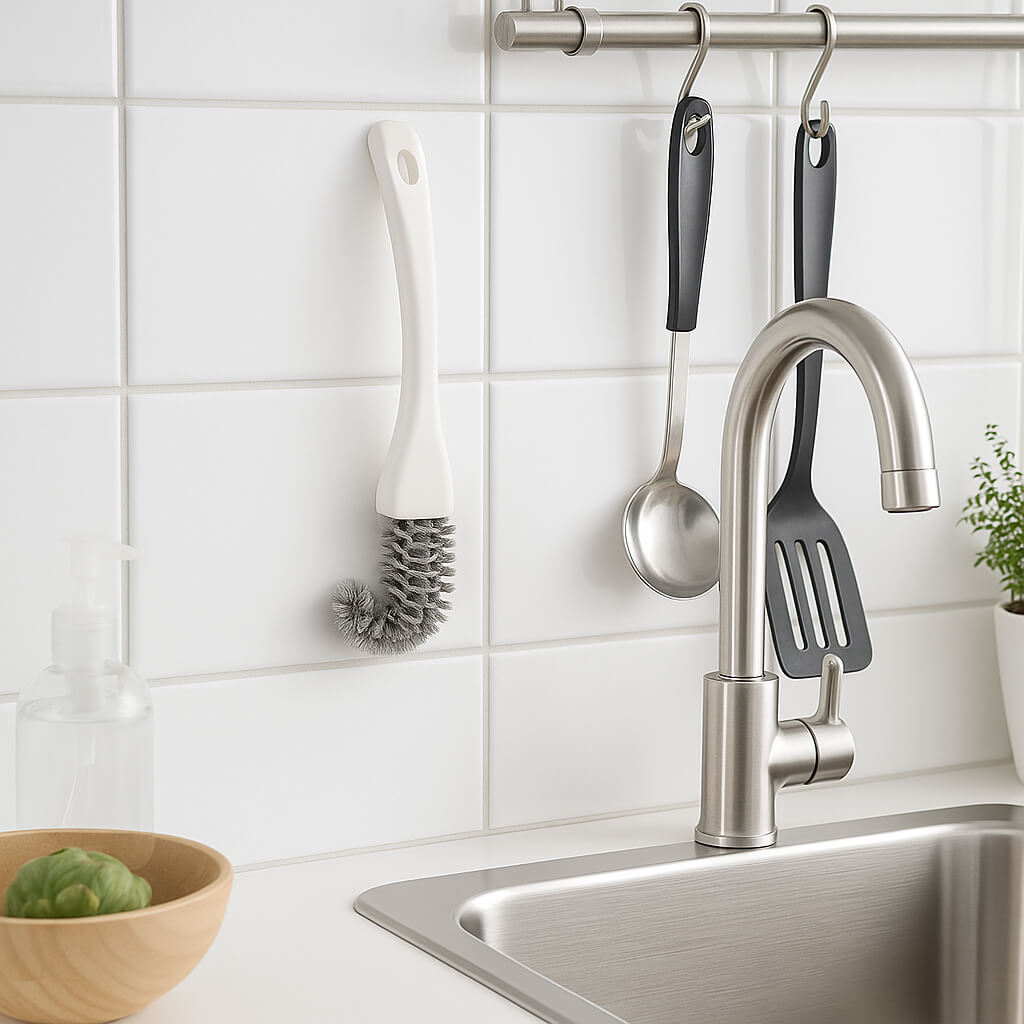 brosse metallique cuisine ustensile
