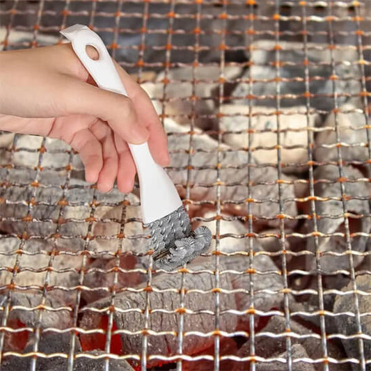 brosse metallique decape grille barbecue