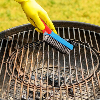 brosse metallique grille barbecue decape