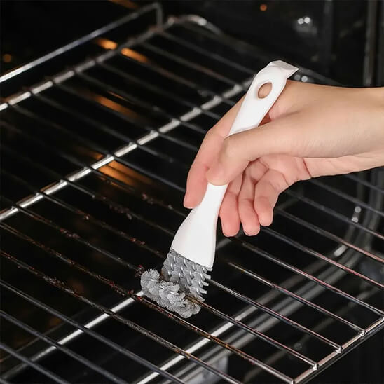 brosse metallique grille four metallique