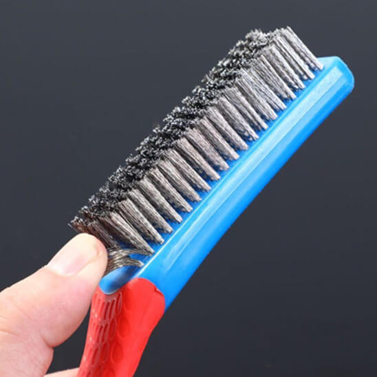 brosse metallique poils acier resistant