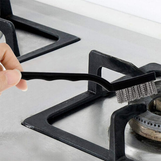 brosse metallique support bruleur