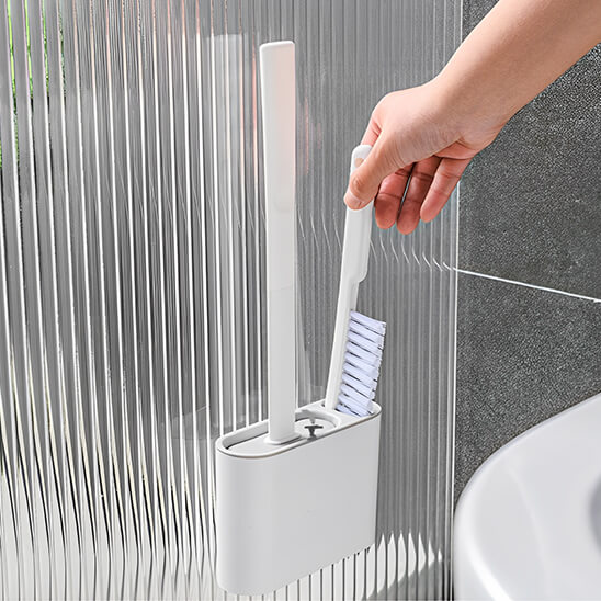 brosse pour wc suspendu paroi douche