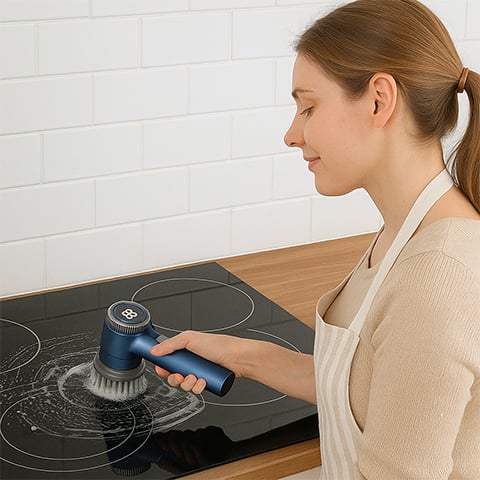 brosse rotative nettoyage cuisiniere