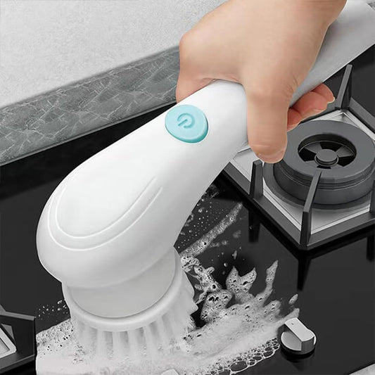 brosse rotative nettoyage graisse cuisiniere