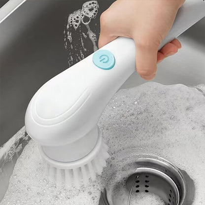 brosse rotative nettoyage inox evier