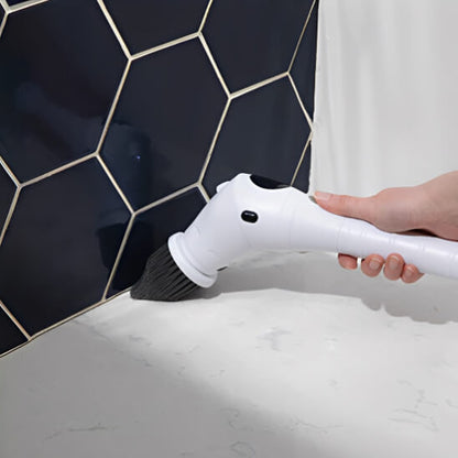 brosse rotative nettoyage joint carrelage encrasse