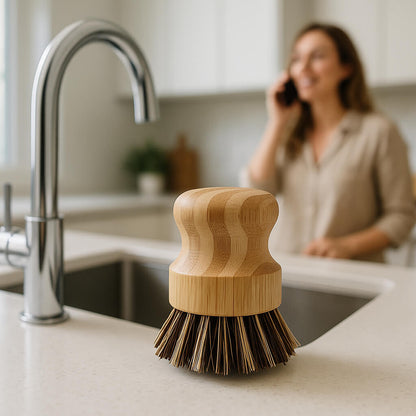 brosse vaisselle bambou fonce design