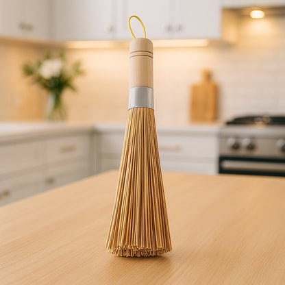 brosse vaisselle bambou naturel bois