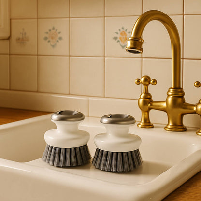 brosse vaisselle grise duo cuisine