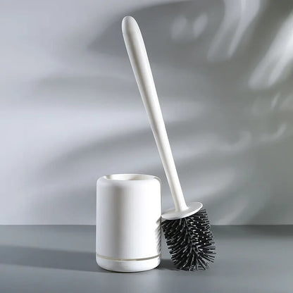 brosse wc blanche socle