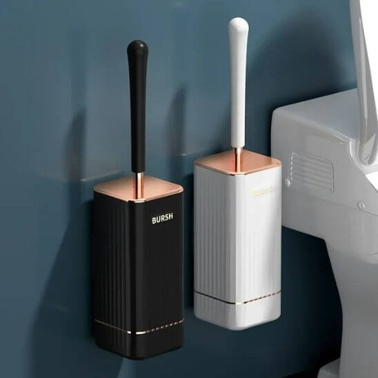 brosse wc design luxe fixe mur