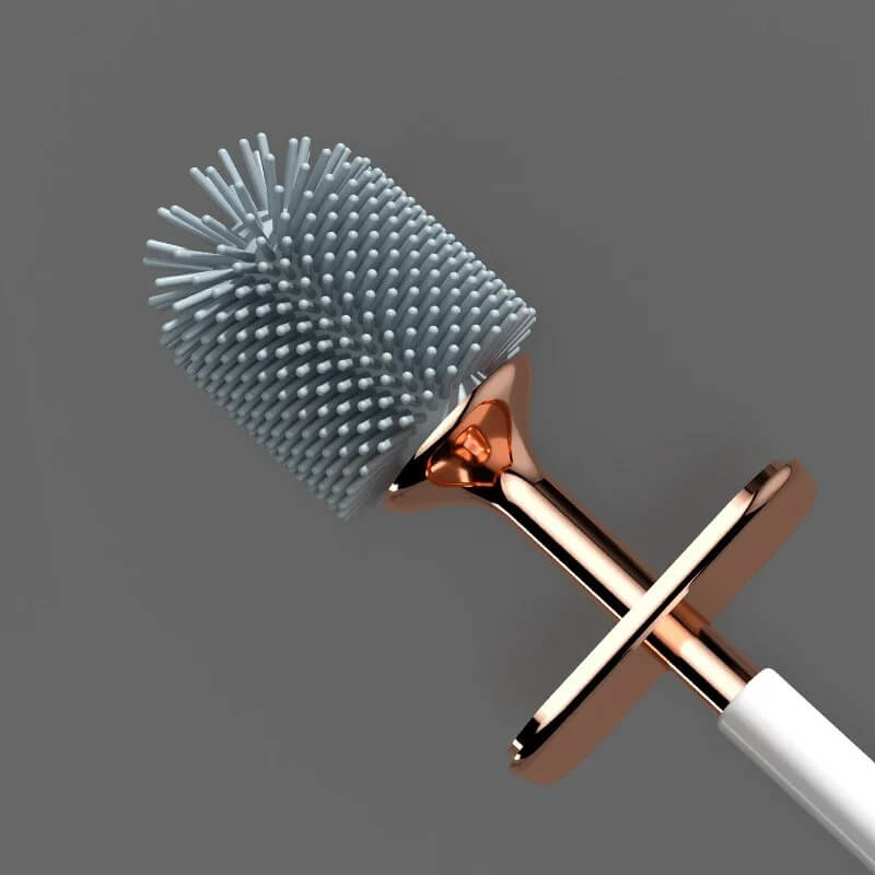 brosse wc elegante pratique silicone