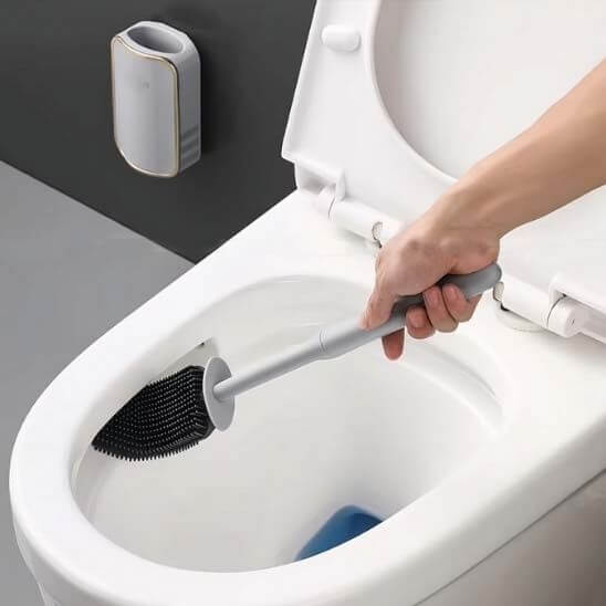 brosse wc nettoyage interieur cuvette intact