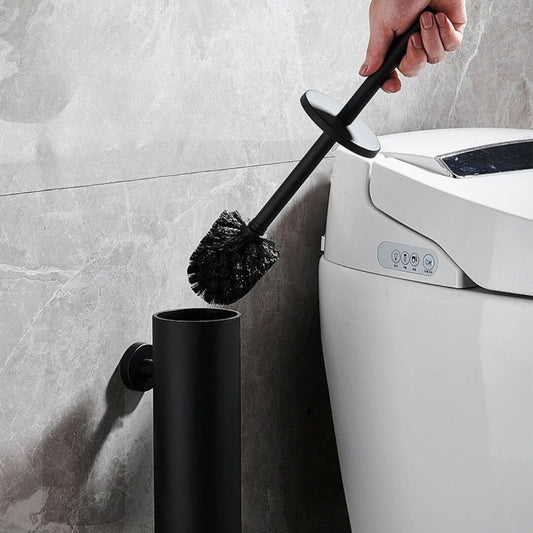 brosse wc rangement suspendu mur pratique