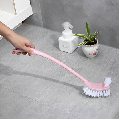 brosse wc rose double tete sol