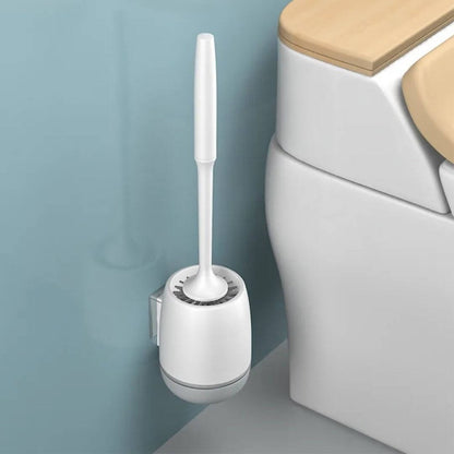 brosse wc suspendu socle gris design