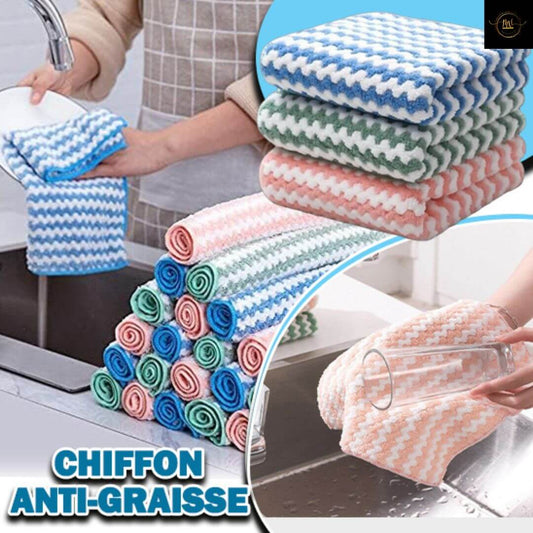 chiffon microfibre - anti-grease™ - menagevie.com