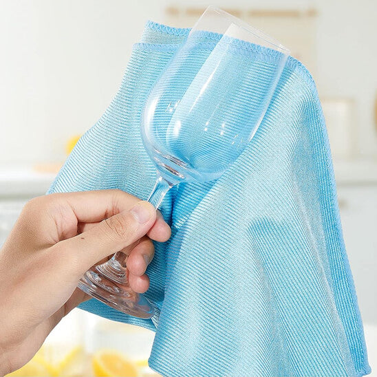 chiffon microfibre essuyage verre sechage crystal